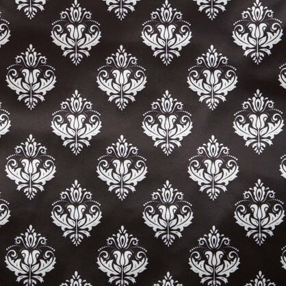 Shower Cap With Microfibre Lining-Damask