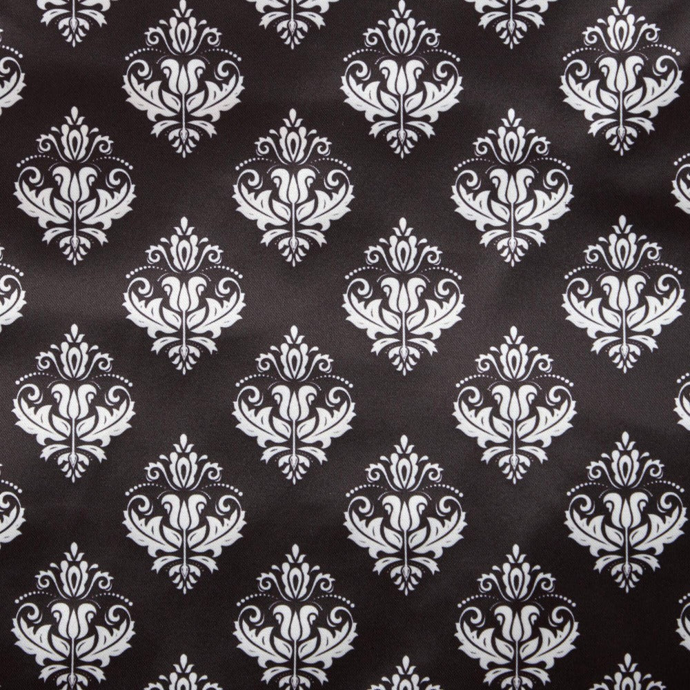 Shower Cap With Microfibre Lining-Damask