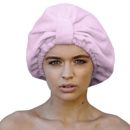 Hair Turban - Purple Microfibre
