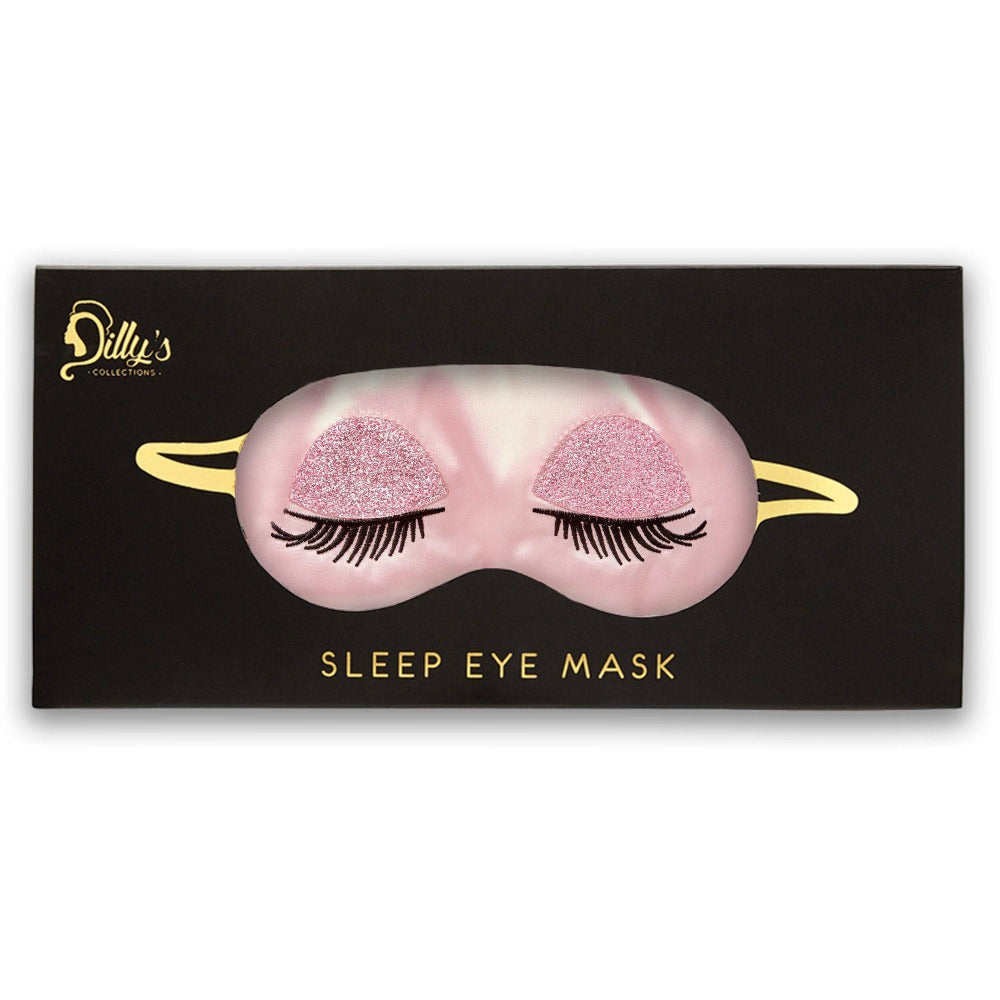 Eye Mask With Glitter Eye Lashes